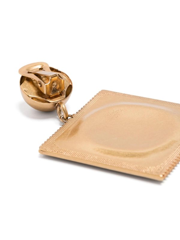 MOSCHINO: イヤリング online - イヤリング - 金