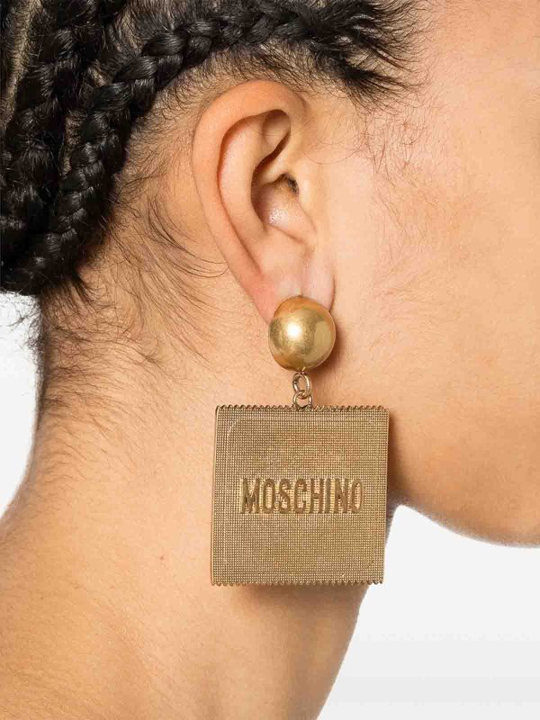The Best Shops MOSCHINO: イヤリング - イヤリング - 金