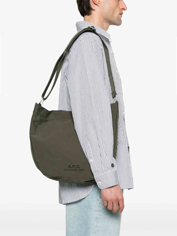 ショルダーバッグ - 緑 shop online: A.P.C.