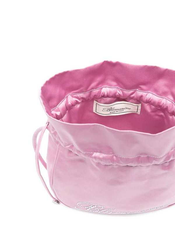 The Best Shops BLUMARINE: クロスボディバッグ - クロスボディバッグ - ヌードカラー