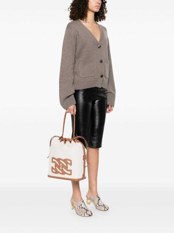 Casadei: Umhängetaschen online - Umhängetasche - Hellbeige