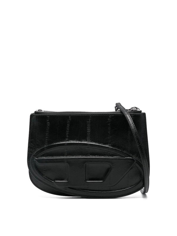 DIESEL: クロスボディバッグ - クロスボディバッグ - 黒