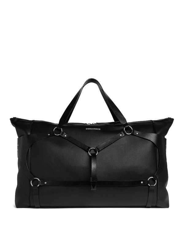 DSQUARED2: Schultertaschen - Schultertasche - Schwarz