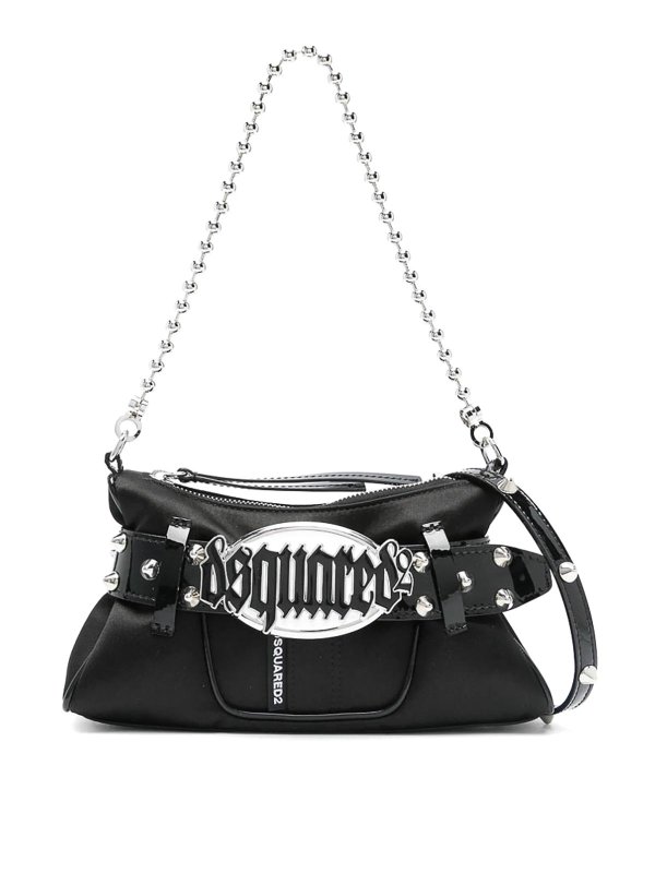 DSQUARED2: クロスボディバッグ - クロスボディバッグ - 黒