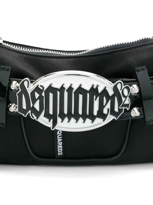 クロスボディバッグ - 黒 shop online: DSQUARED2