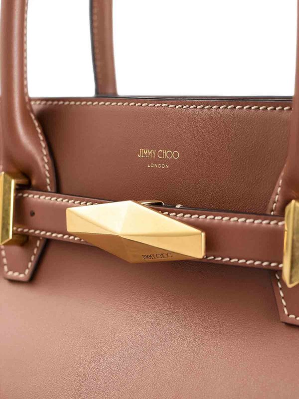 クロスボディバッグ - ブラウン shop online: JIMMY CHOO