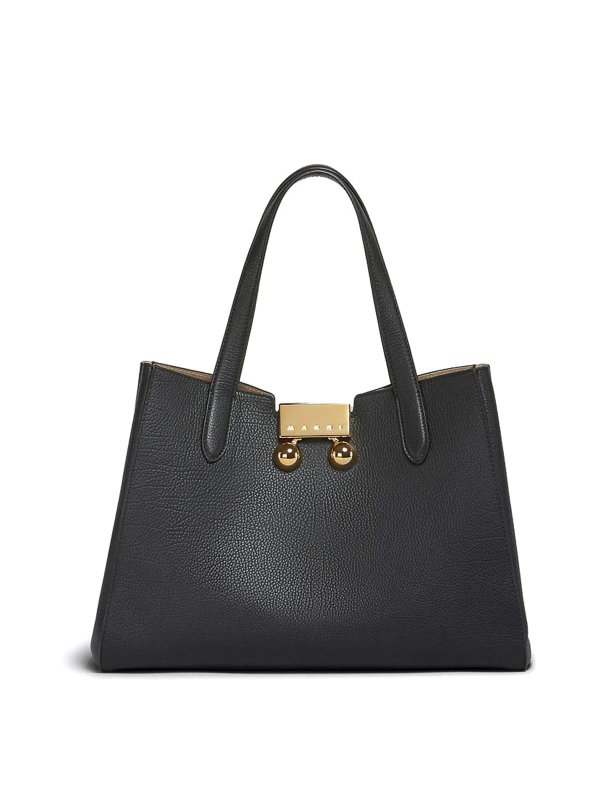 Marni: クロスボディバッグ - クロスボディバッグ - 黒