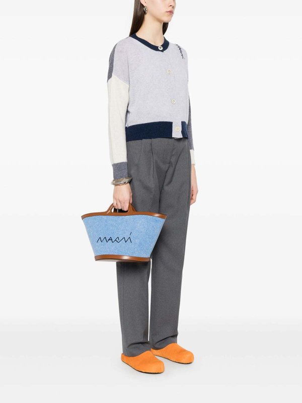 The Best Shops Marni: Sacs bandoulière - Sac Bandoulière - Bleu