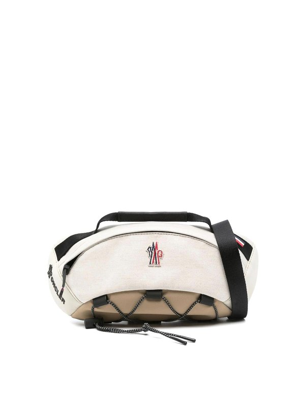 MONCLER GRENOBLE: クロスボディバッグ - クロスボディバッグ - ベージュ