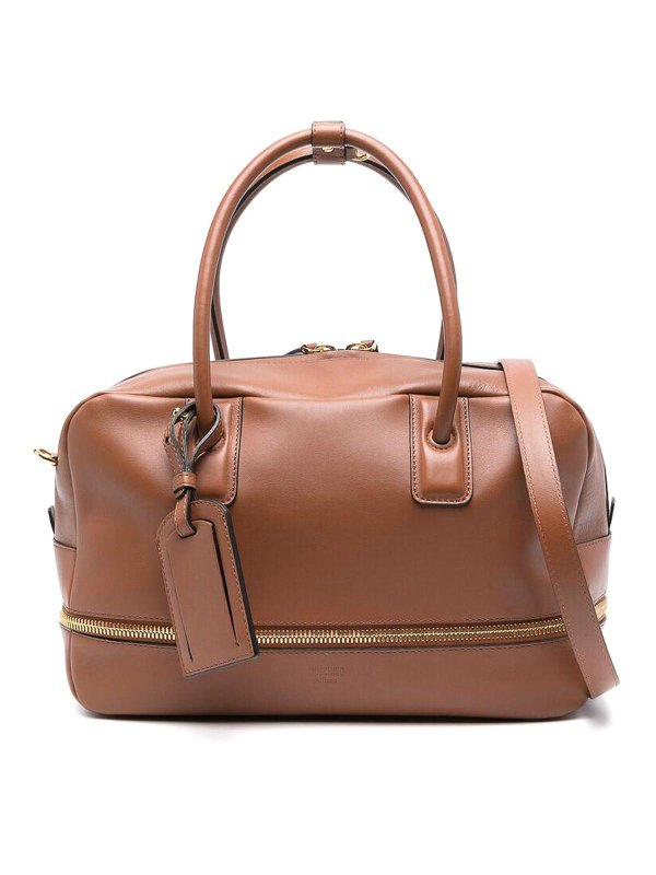 MOSCHINO: Umhängetaschen - Umhängetasche - Braun