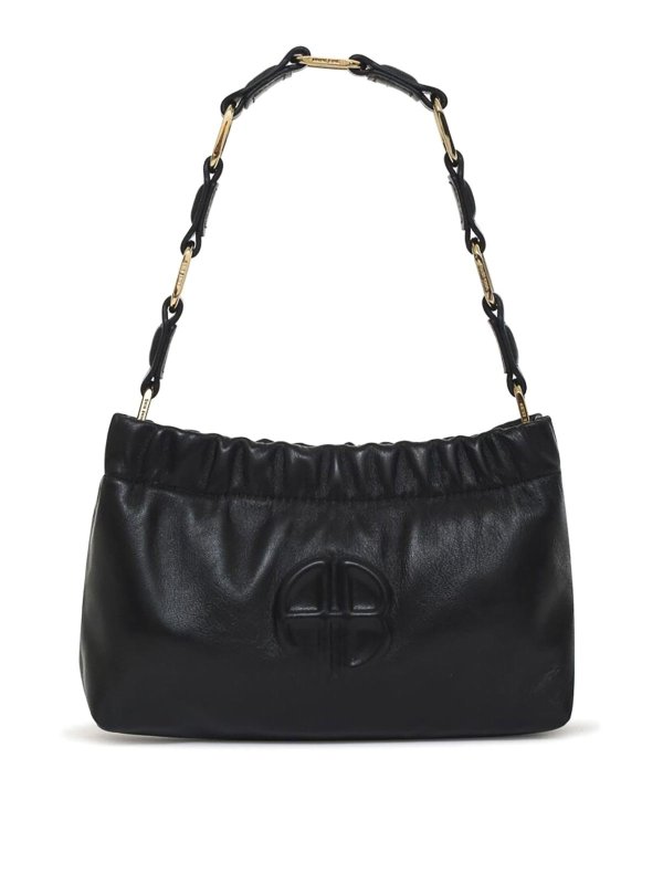 ANINE BING: クロスボディバッグ - クロスボディバッグ - 黒