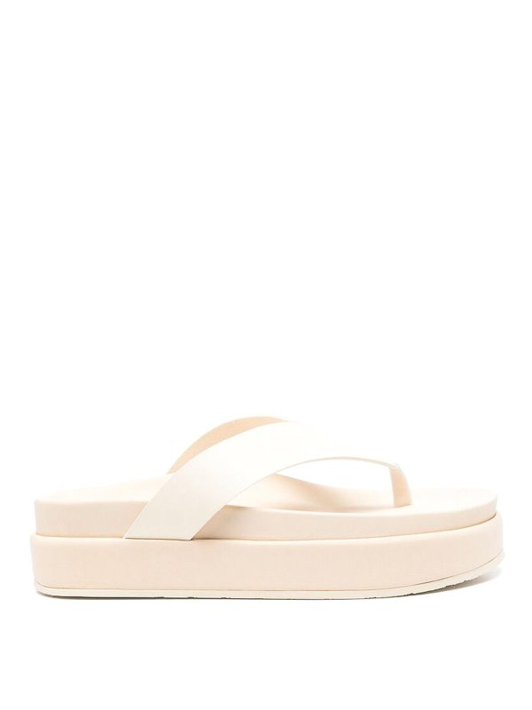 ANCIENT GREEK SANDALS: Mules - Mules - Hellbeige