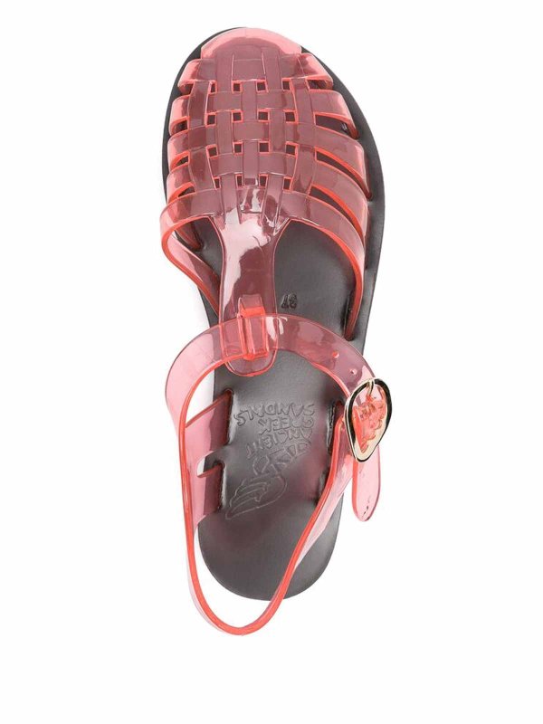 サンダル - 赤 shop online: ANCIENT GREEK SANDALS