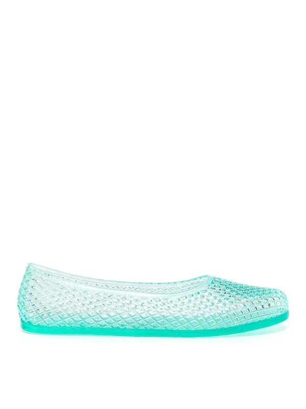 ANCIENT GREEK SANDALS: フラットシューズ - フラットシューズ - 緑