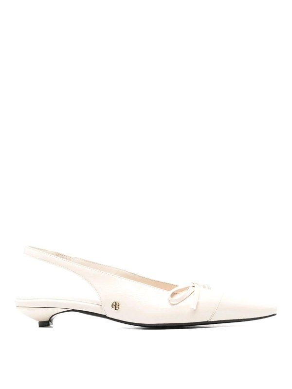ANINE BING: court shoes - Bow detailed slingback
