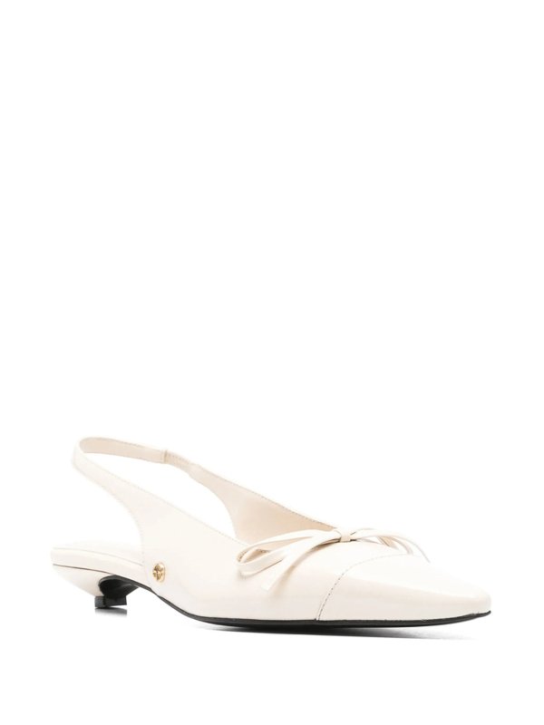 Bow detailed slingback shop online: ANINE BING