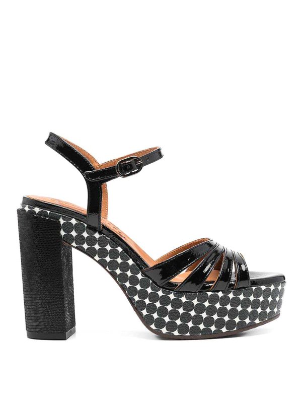 Chie Mihara: Sandalen - Sandalen - Schwarz