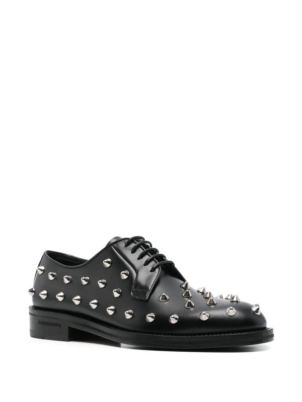 The Best Shops DSQUARED2: scarpe stringate - Scarpe stringate nere