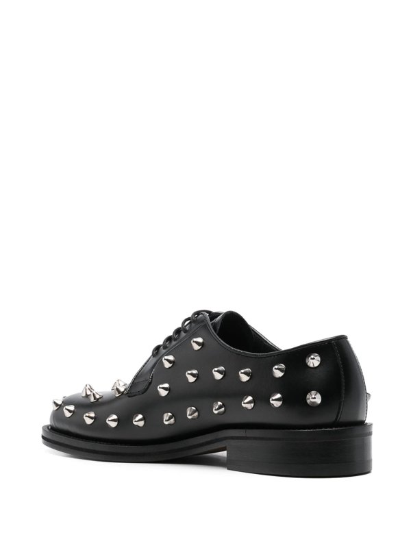 Scarpe stringate nere shop online: DSQUARED2