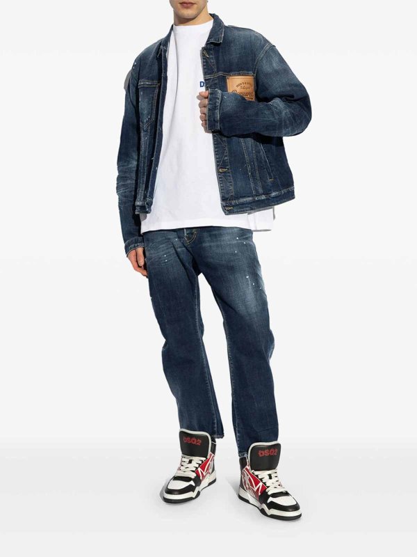 スニーカー - 黒 shop online: DSQUARED2