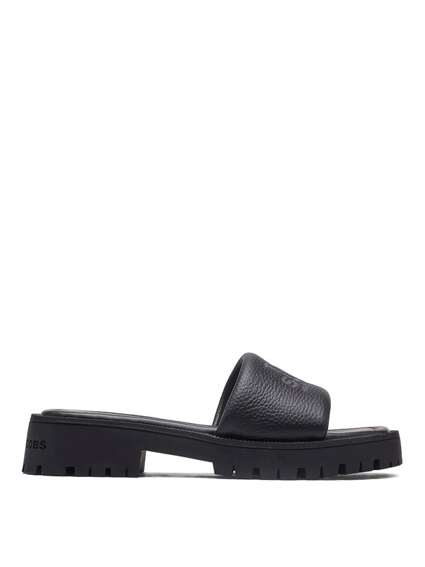 MARC JACOBS: Mocassins & Chaussures bateau - Chaussons - Noir