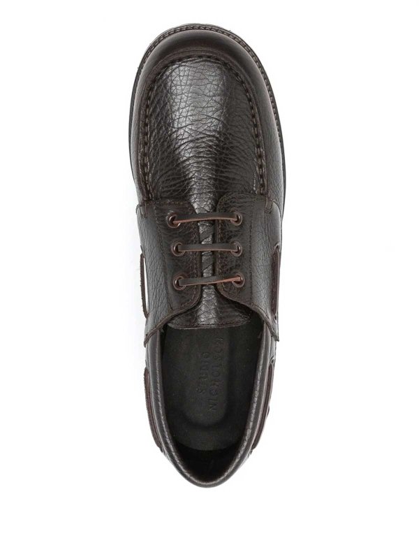 STUDIO NICHOLSON: レースアップシューズ online - 編み上げ靴 - ブラウン