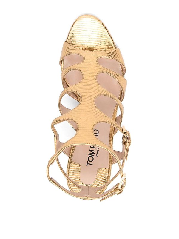 The Best Shops TOM FORD: サンダル - サンダル - 金