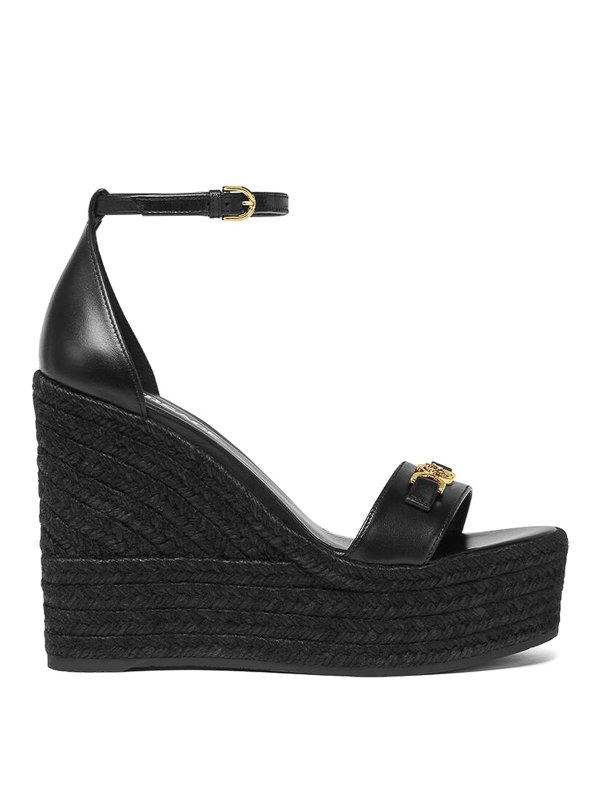 VERSACE: サンダル - サンダル - 黒