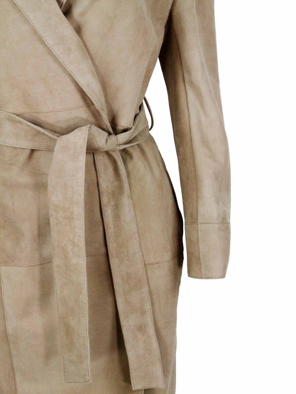 Trench-Coat - Beige shop online: ANTONELLI FIRENZE