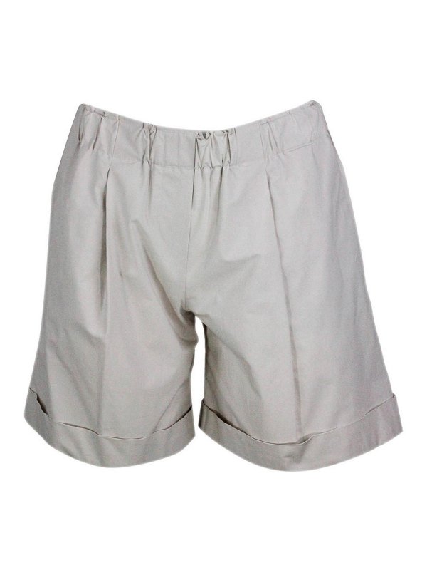 ANTONELLI FIRENZE: トラウザーショーツ - ショートパンツ - ベージュ