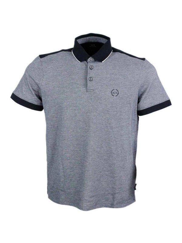 ARMANI EXCHANGE: Polos - Polo - Azul