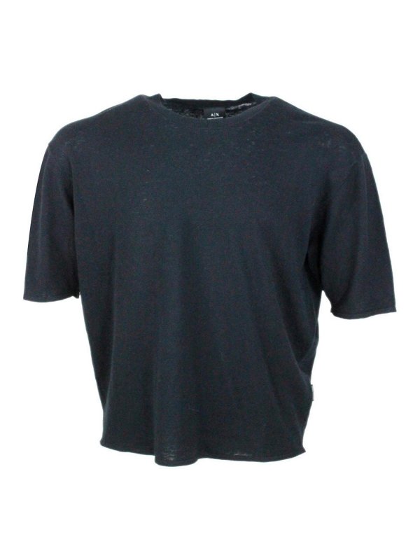 ARMANI EXCHANGE: maglia collo rotondo - Maglione