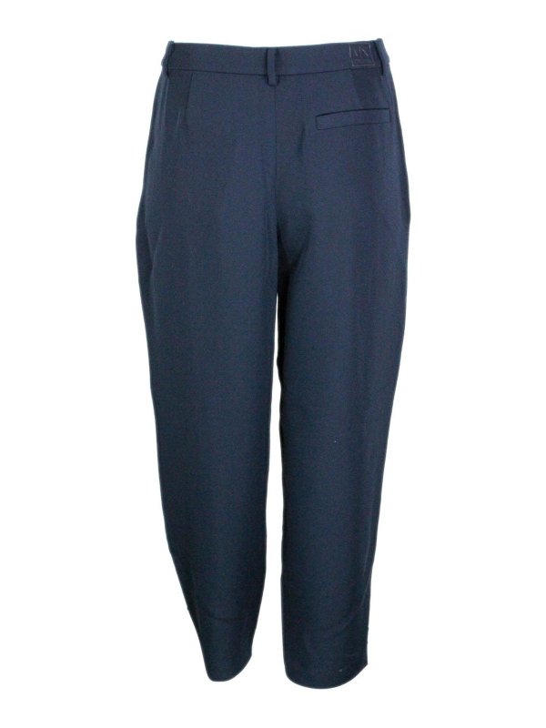 The Best Shops ARMANI EXCHANGE: カジュアルトラウザー - カジュアルパンツ - ブルー