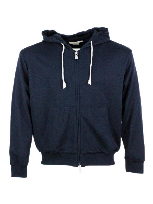 ELEVENTY: スウェット＆セーター - スウェットシャツ/セーター - ブルー