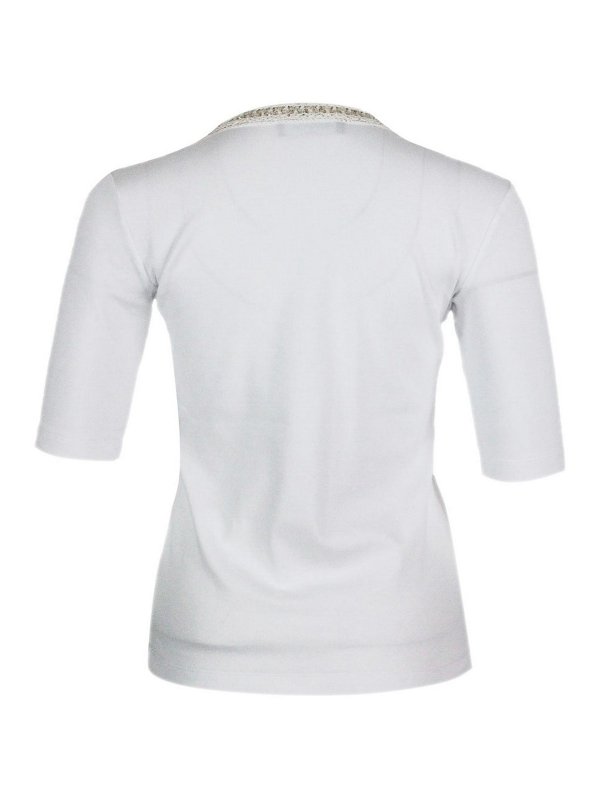 The Best Shops FABIANA FILIPPI: T-shirts - T-Shirt - Weiß