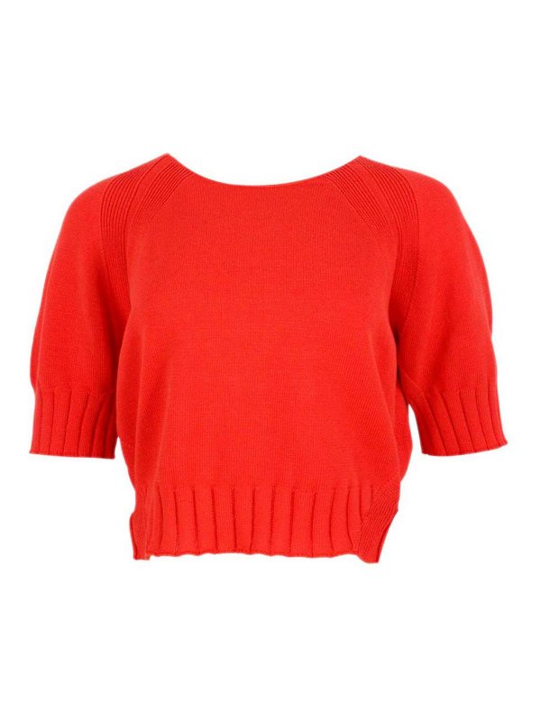 MALO: クルーネック - クルーネック - オレンジ