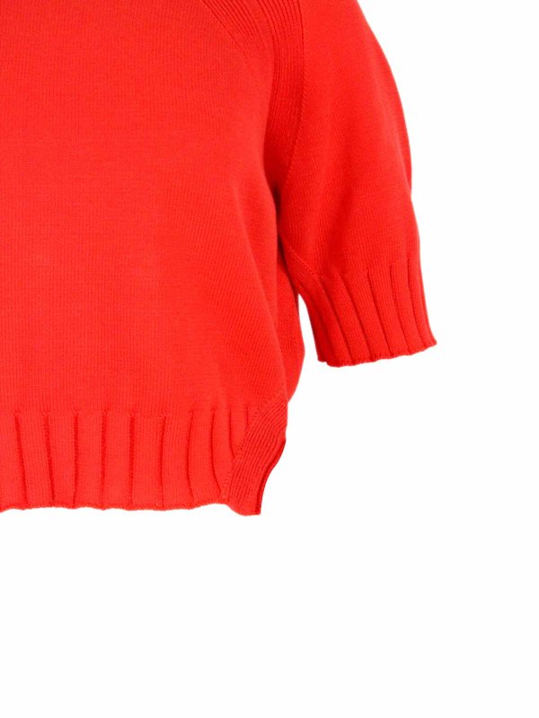 The Best Shops MALO: クルーネック - クルーネック - オレンジ