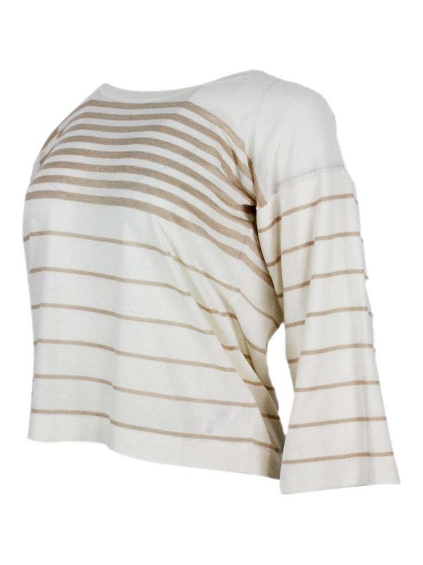 MALO: クルーネック online - クルーネック - ベージュ