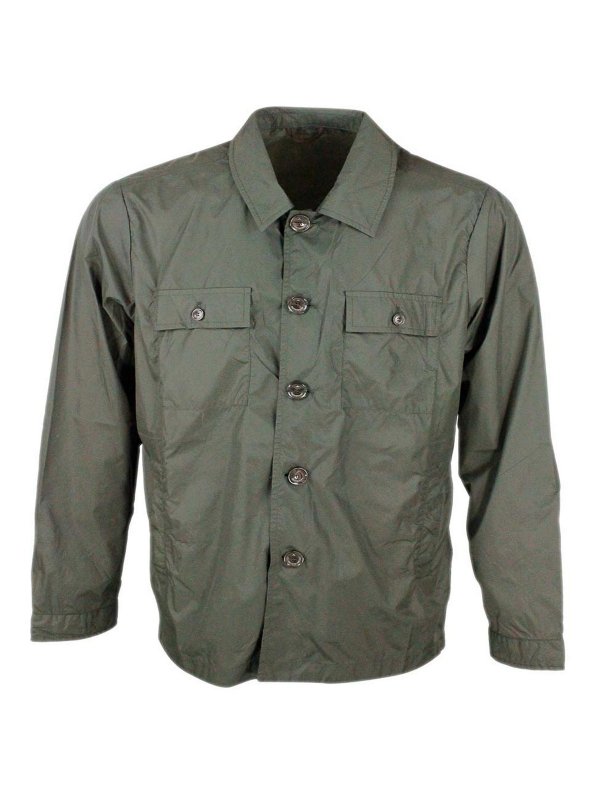 ONTHEBUND: Chemises - Chemise - Vert