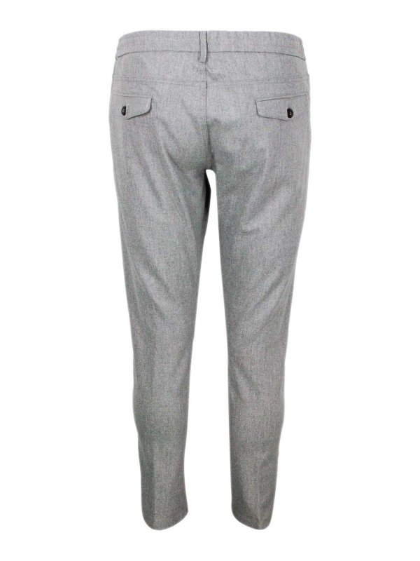 The Best Shops ELEVENTY: Pantalons casual - Pantalons Décontractés - Gris