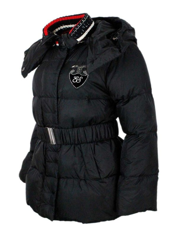 ERMANNO SCERVINO: ダウン・ハイテクジャケット online - ダウンジャケット - 黒