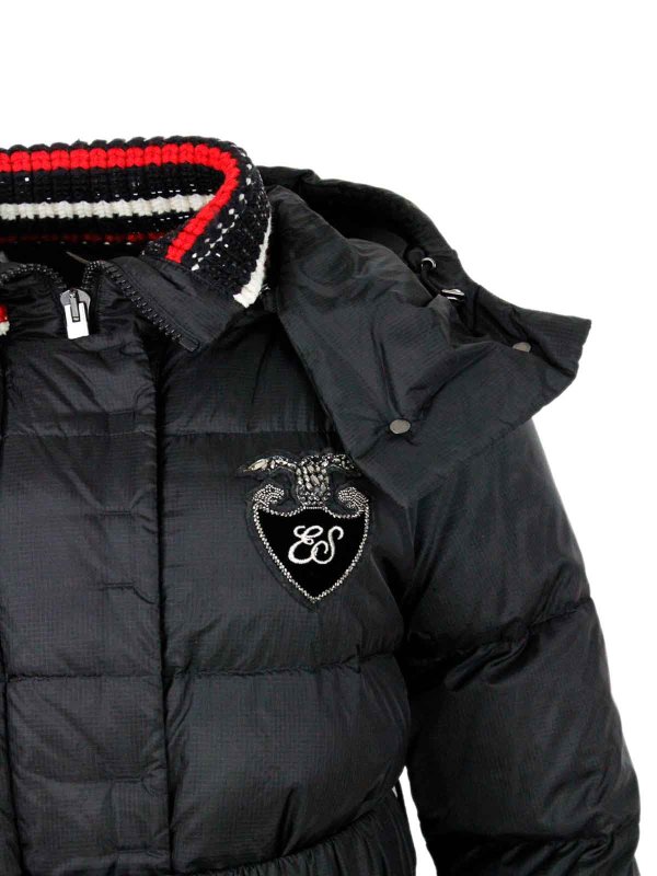 ダウンジャケット - 黒 shop online: ERMANNO SCERVINO