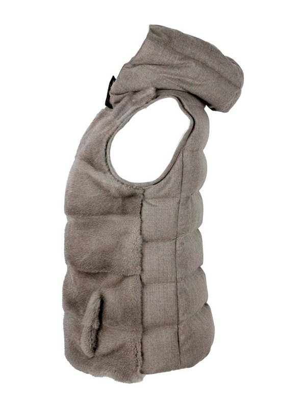 MANZONI24: Kurze Daunenjacken online - Daunenjacke - Beige