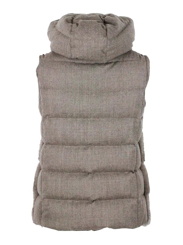 The Best Shops MANZONI24: Kurze Daunenjacken - Daunenjacke - Beige