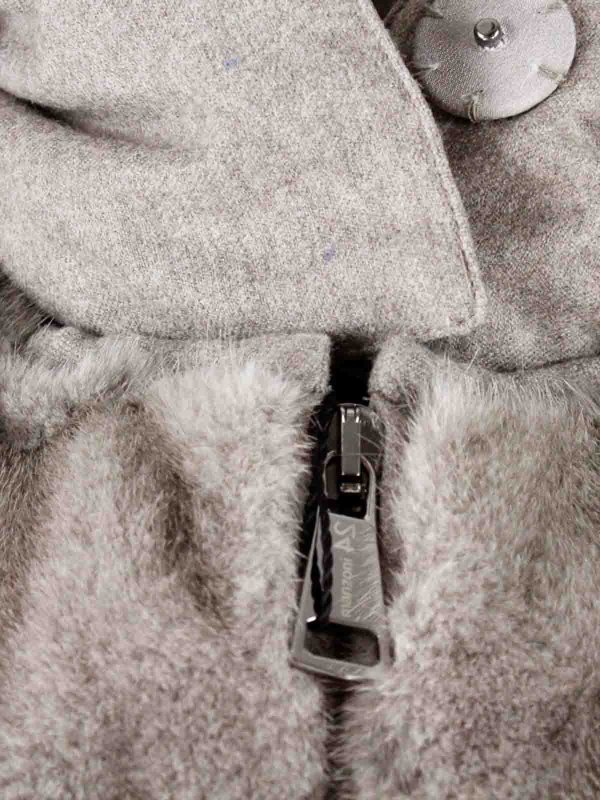 Daunenjacke - Beige shop online: MANZONI24