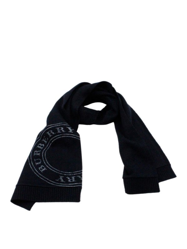 BURBERRY: scarves - Scarf  Blue