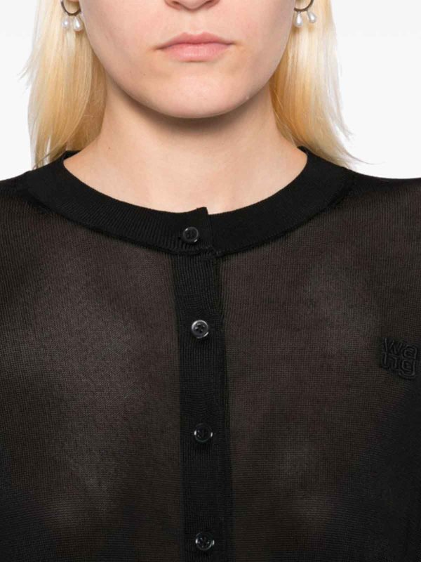 ALEXANDER WANG buy online Cardigan With Logo