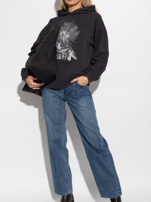 GANNI: スウェット＆セーター online - スウェットシャツ/セーター - 黒