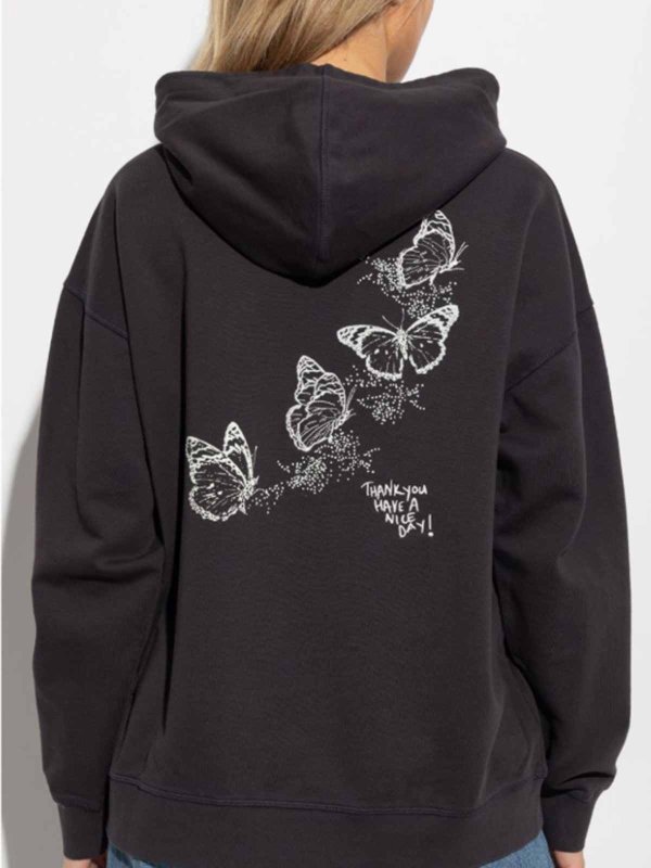 スウェットシャツ/セーター - 黒 shop online: GANNI