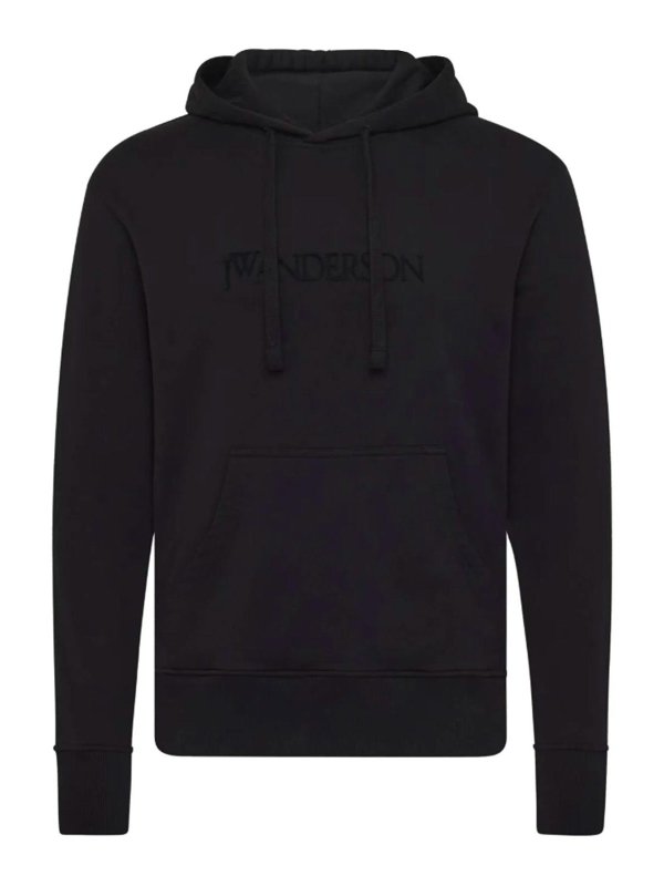 J.W. ANDERSON: Sudaderas y suéteres - Sudadera - Negro